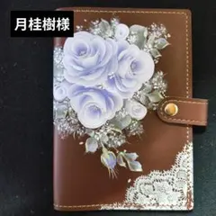 通帳ケース　トールペイント