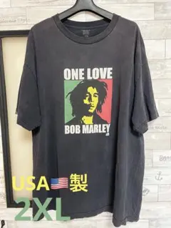 【USA製】BOB MARLEY ボブ・マーリー Tシャツ 2XLのサムネイル