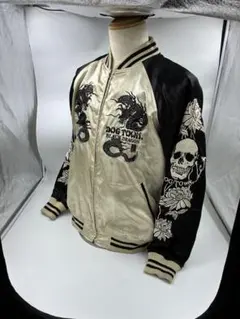 DOG TOWN スカジャン BLACK DRAGON Lサイズ - メルカリ