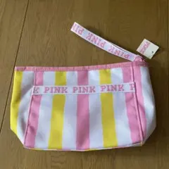 Victoria's Secret PINK ストライプポーチ