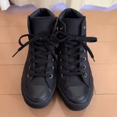 CONVERSE コンバース ハイカット スニーカー ブラック US5