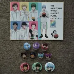 黒子のバスケ 色紙 アクリルスタンド クリップ 缶バッジ セット