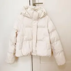 【GU】ヒートパデットコーデュロイブルゾン S ナチュラルのサムネイル
