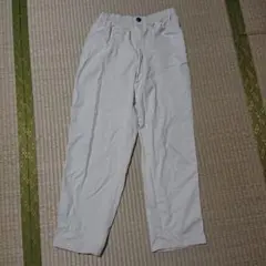ホワイト チノパン サイズM ウエストゴム