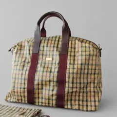未使用✨軽量DAKS ダックス ボストンバッグ上品カジュアル チェック柄 旅行のサムネイル