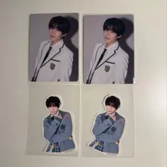 HARDWORK ファミクラ盤 トレカ フレークシール 長尾謙杜　なにわ男子