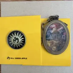 Mrs. GREEN APPLE ピンバッジとキーホルダーセット