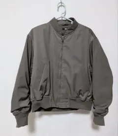 ユニクロ UNIQLO ボマージャケット M オリーブ ブルゾン