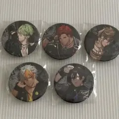ブラスタ　ブラライ　缶バッジ　5種セット ケイ・リンドウ・ミズキ・黒曜・モクレン