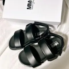 MM6 Maison Margiela ブラックサンダル　36のサムネイル