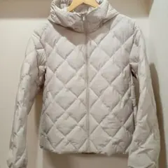 【美品】UNIQLO/ユニクロ パフテックパーカ ナチュラル レディース L