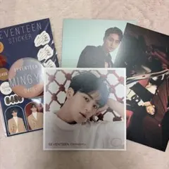 SEVENTEEN MINGYU ミンギュ ポストカード 缶バッチ セット