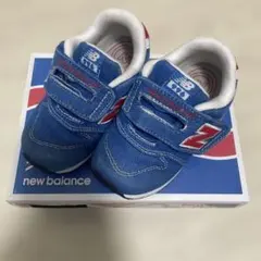 ニューバランス　スニーカー　15センチ ブルーデニム 箱無し
