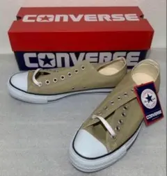 【新品】コンバースオールスター　ベージュ 28.0cm