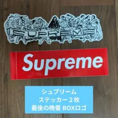 Supreme ステッカー 2枚セット The Last Supper - メルカリ