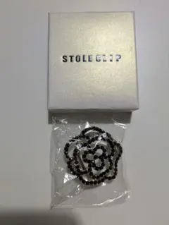 ストールクリップ　フラワーモチーフのサムネイル
