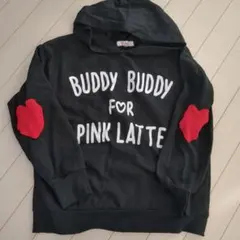 【ピンクラテ】プルパーカー