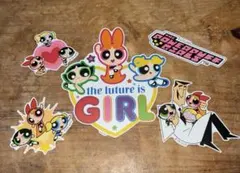 パワーパフガールズ ステッカー 5枚セット
