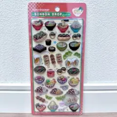 正規品 ボンボンドロップシール たこ焼き ラーメン　和柄 クーリア