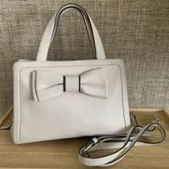 【kate spade new york】リボン付2WAYバッグ
