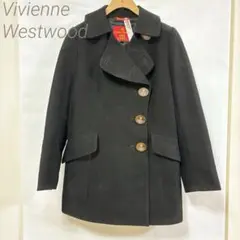 Vivienne Westwood 黒 ピーコート レッドレーベル Vivienne Westwood RED LABEL ピーコート 黒 サイズ2 中古・古着通販