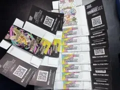 ポケモンカード 空箱 テラスタルフェスex７MEGAドリームex ２