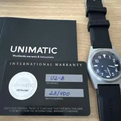 UNIMATIC U2-B ウニマティック unimaticのサムネイル