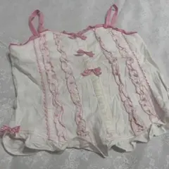 Mezzo Piano ビスチェ　ノースリーブタンクトップ