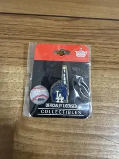 激レア 未開封 野茂英雄 ピンバッジ プロ野球　 海外正規店購入 新品☆野茂英雄メジャーリーグ1995ドジャース ピンバッジ☆激レア野球
