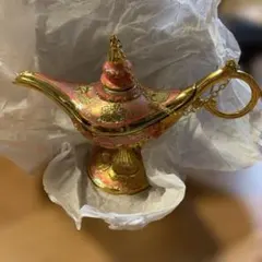 非売品　アラジン　魔法のランプ　魔法の絨毯　ディズニー アンティーク 香炉 非売品 アラジン 魔法のランプ 魔法の絨毯 ディズニー アンティーク