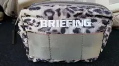 BRIEFING ヒョウ柄ポーチ