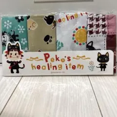 不二家 の〜んびりくろねこペコちゃん オリジナルバンダナ4種セットのサムネイル