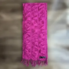 匿名配送☺︎ CASHCRYL マフラー　マゼンダ MADE IN FRANCE