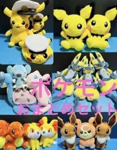 ポケットモンスター　ぬいぐるみ　２１個おまとめセット