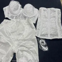 PREMIER ブライダルインナー ３点セットE65 ホワイト