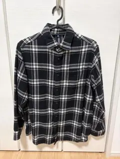 チェックネルシャツ