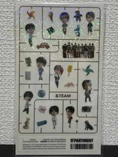 &TEAM D'PARTMENT 限定　シール　キラキラステッカー　ハラカド