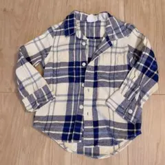 ベビーギャップ　ネルシャツ　チェックシャツ　ベビー用