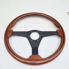 NARDI ウッドステアリング ボス付き36cm ナルディ - メルカリ