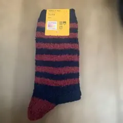 UNIQLO HEATTECH ストライプソックス 23-25cm