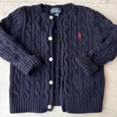 Polo by Ralph Lauren ネイビー カーディガン 2T