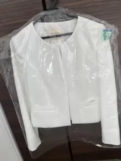 Debut de Fiore セレモニースーツ　ワンピース　ジャケット　白