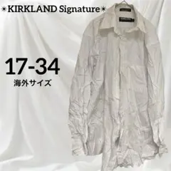KIRKLAND Signature【17-34】長袖シャツ ホワイトのサムネイル