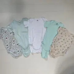 ミッフィー 半袖ボディスーツ 90cm 5点