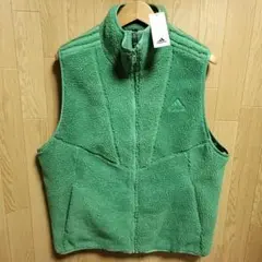 【XLサイズ】アディダス ボアベスト グリーン