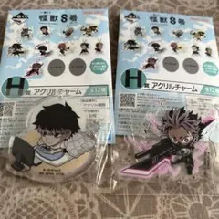 最終値下げ【2点セット】一番くじ 怪獣8号　3弾　アクリルチャーム 鳴海弦