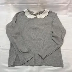 キッズ　襟付きカットソー　長袖