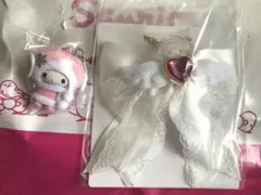 サンリオ　純白天使　マイメロディ　シークレット　ちびっとも　雪の精