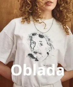 ◆新品未着用☆Oblada オブラダ アインシュタインTシャツUNCLE TEEのサムネイル