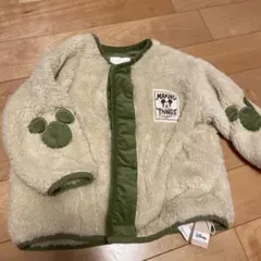 新品　リトシー　Disney ミッキーマウス フリースジャケット 100cm